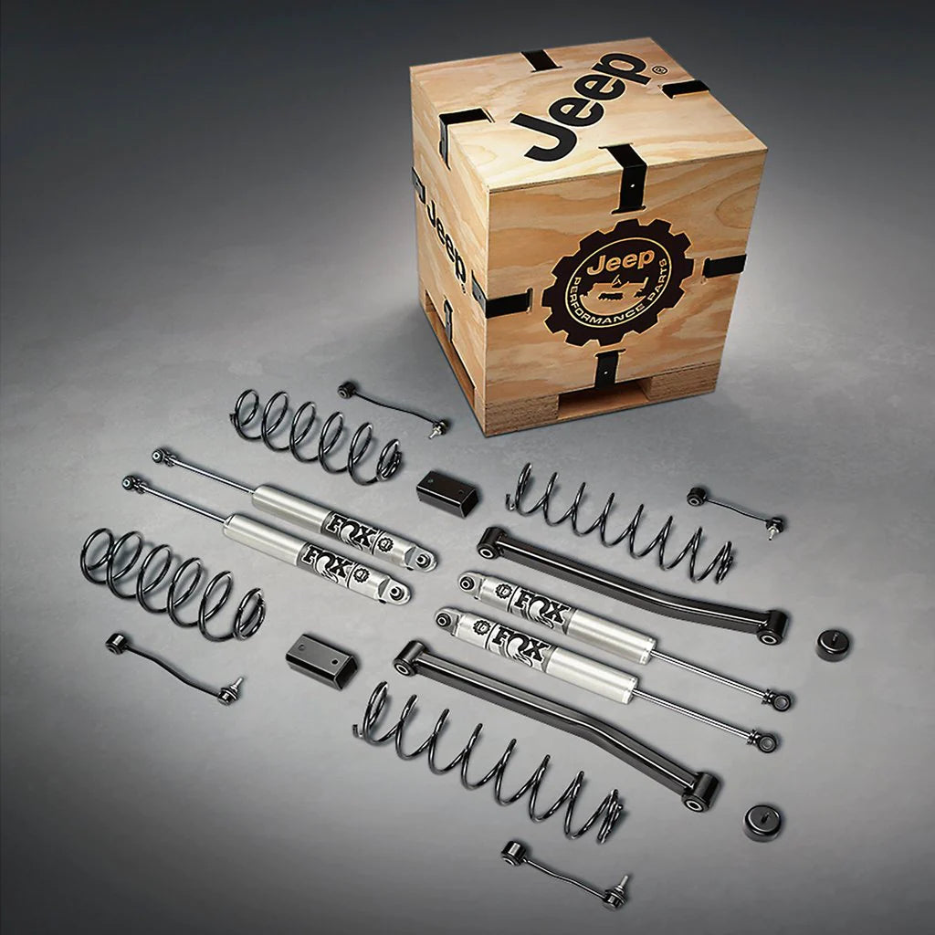 ゆっぴーラングラーJL2.0右 モパー純正2インチリフトアップキットFOX ゆっぴーラングラーJL2.0右 モパー純正2インチリフトアップキットFOX