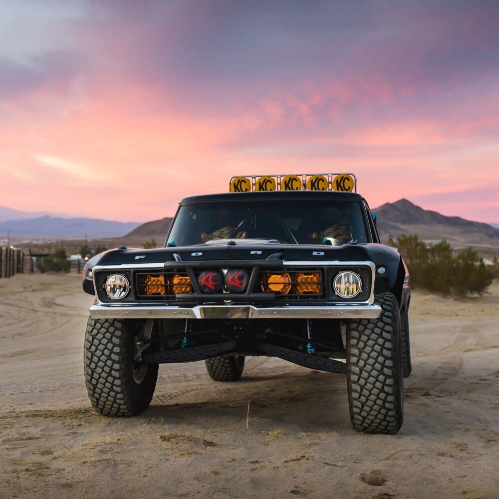 KC HiLiTES SlimLite 8インチ LEDライト GEN2 マスターキット (ペア)