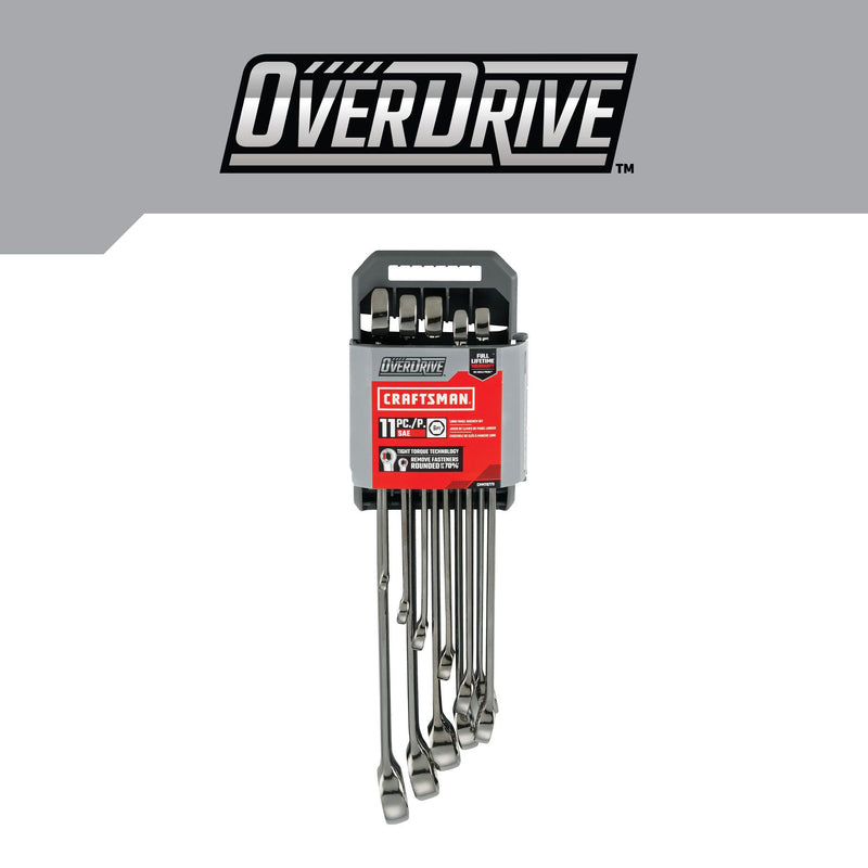 Craftsman OVERDRIVE シリーズ インチ規格レンチセット