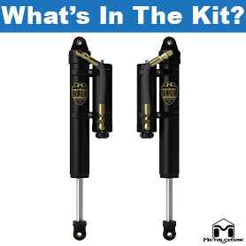 Metalcloak メタルクローク RockSport BLACK, 4.5"- 5.5" リア・ペア・純正アクスル用 (JL)