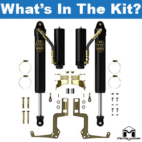 Metalcloak メタルクローク RockSport BLACK, 2.5"- 3.5" フロント・ペア・純正アクスル用 (JL,JT)