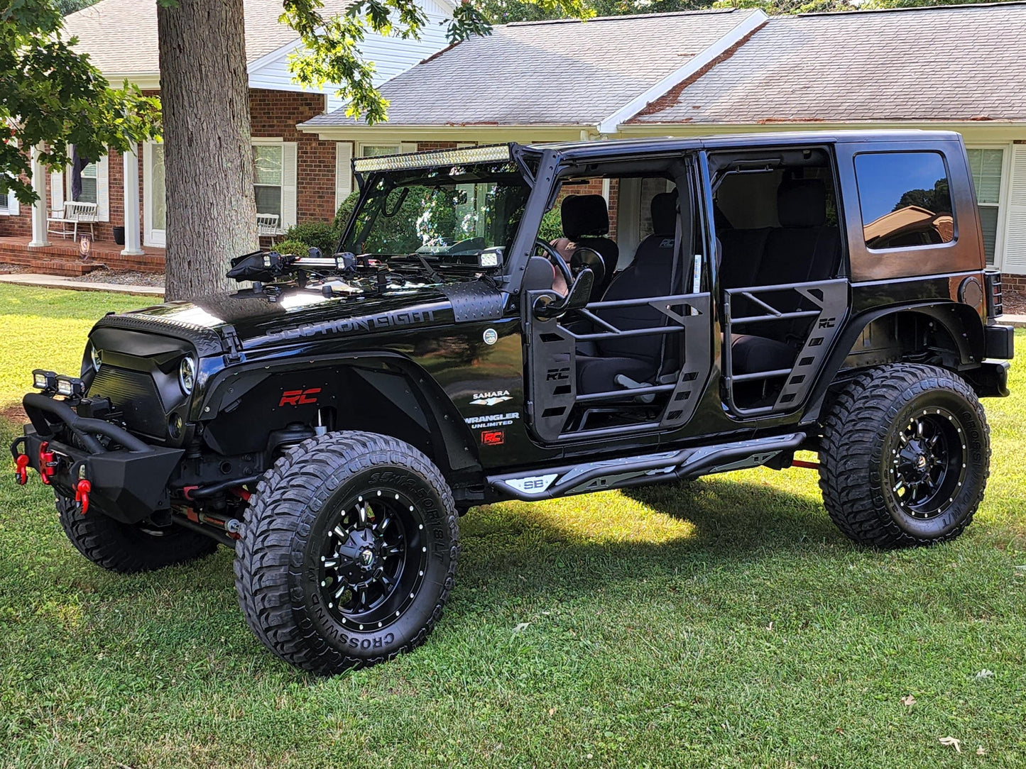 Rough Country グランジロゴデカール (約6.4 × 11.4cm)