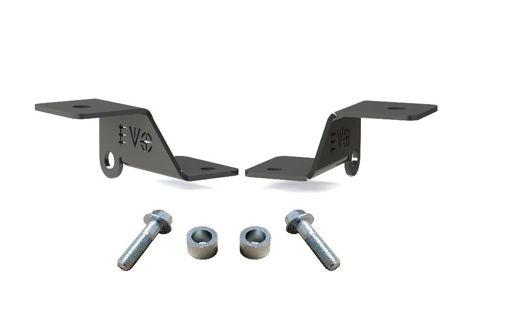 EVO Manufacturing Aピラー ライトマウントブラケット Mojave,392用(JL/JT)