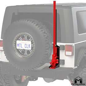 Metalcloak メタルクローク "Sport Gate" タイヤキャリア ハイリフトジャッキマウント (JK)