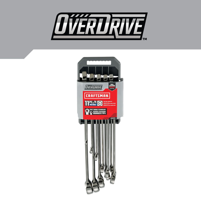 Craftsman OVERDRIVE シリーズ ミリ規格レンチセット