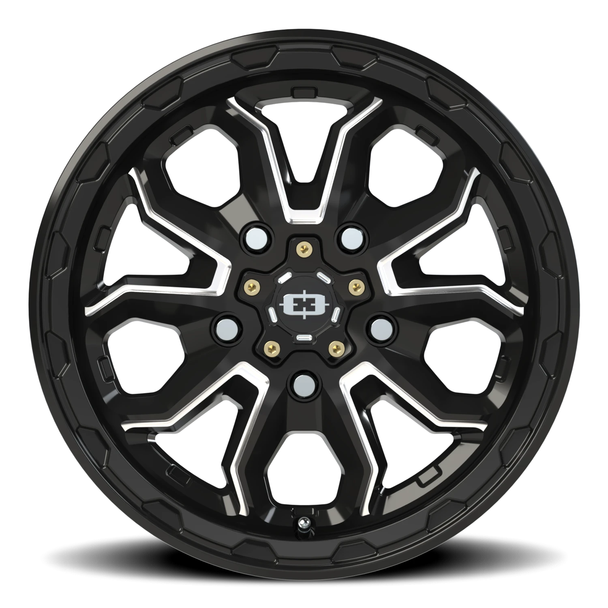 Vision Wheel ビジョンホイール 410 Korupt Van GBMS | Gloss Black Milled Spoke