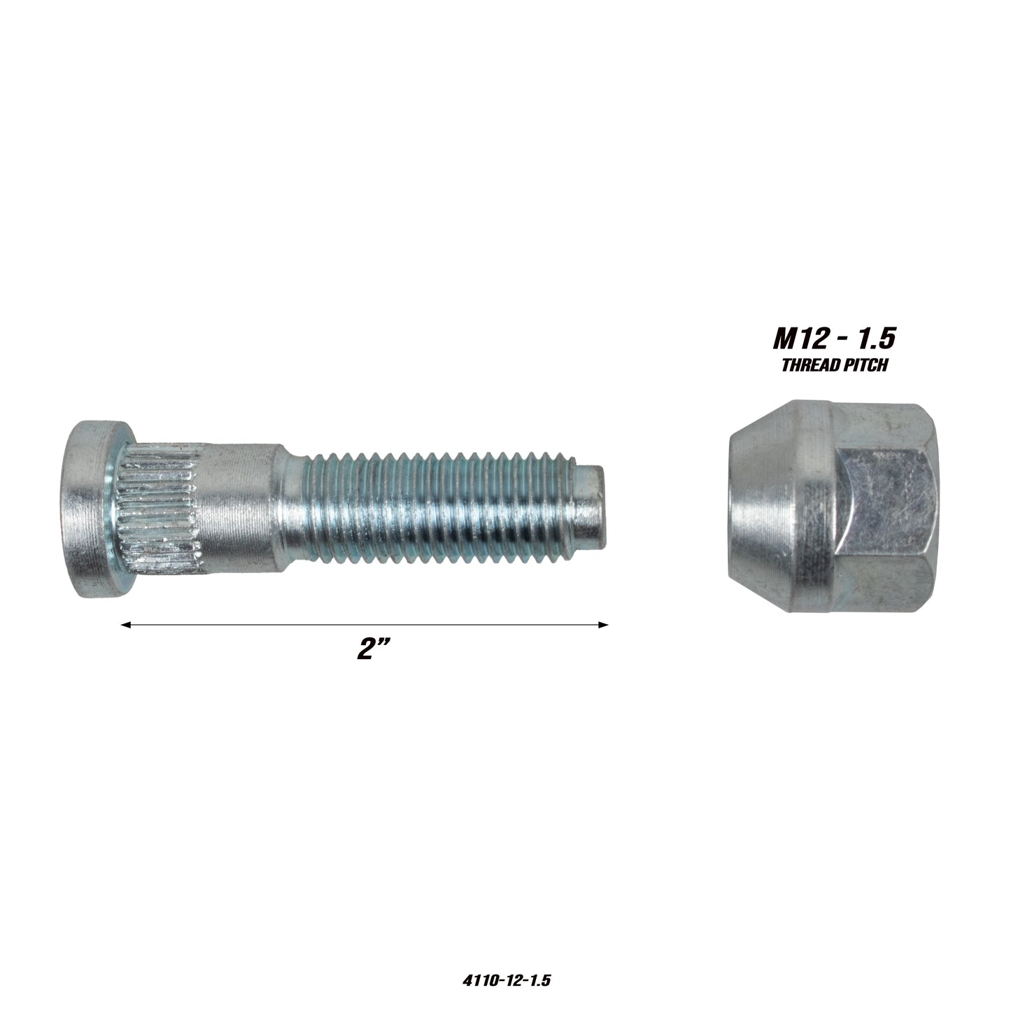 Synergy ホイールスペーサー/アダプター用 交換スタッド&ナットセット