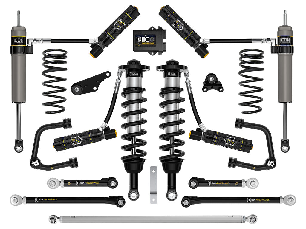 ICON VEHICLE DINAMICS ランクル250 リフトキット|1.25-3" Stage 12|Suspension System (Tubular)