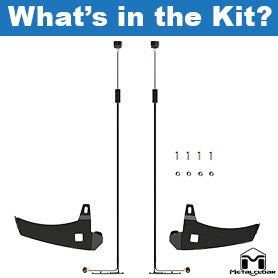 Metalcloak メタルクローク ルビコン純正フェンダー デリートキット (JL/JT)