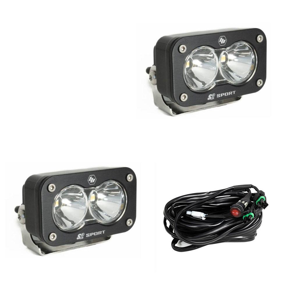 Baja Designs S2 スポーツ LED AUXライト ペア – アメリカンインテイク