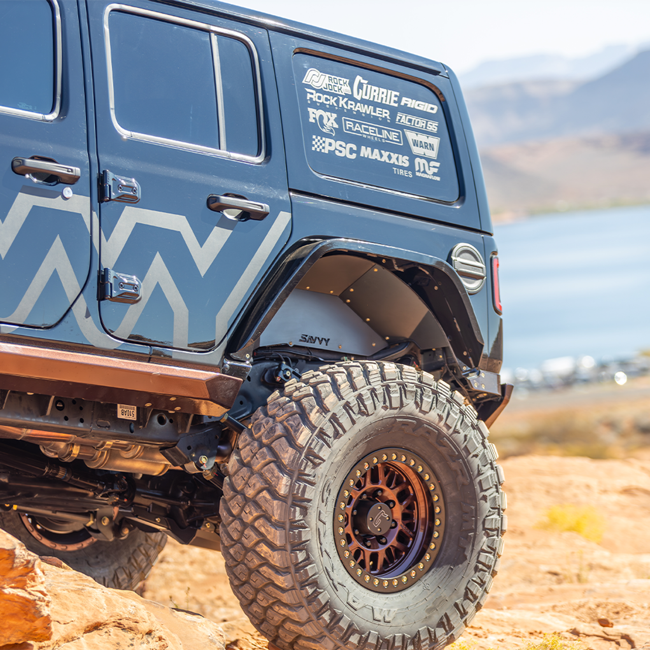 SAVVY OFFROAD サヴィーオフロード ハイクリアランスリアインナーフェンダー (JL)