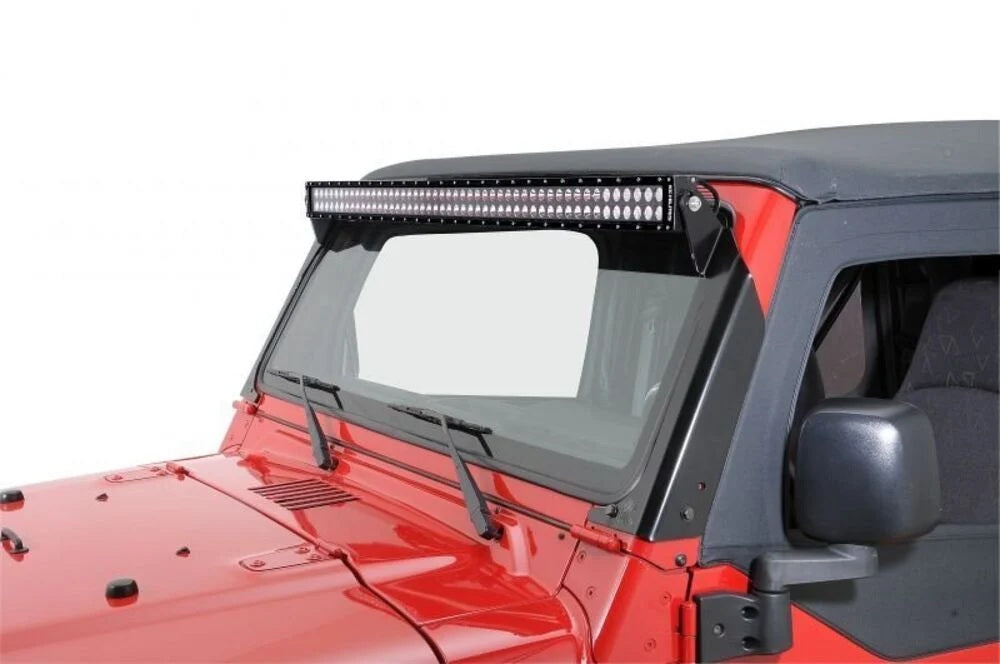 KC HiLiTES 50インチライトバー用 オーバーヘッドマウント (JL/JT/JK/TJ) ブラケットのみ