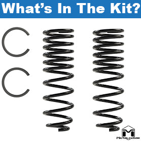 Metalcloak メタルクローク 4.5inch Lift用 デュアルレート リア コイル (JT)