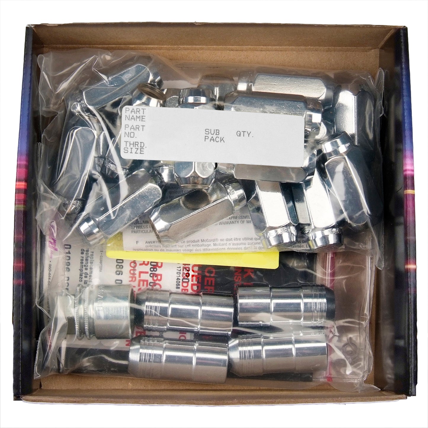 McGard 純正ホイール用 ラグナット&ロックナット (M14x1.5) JL/JT