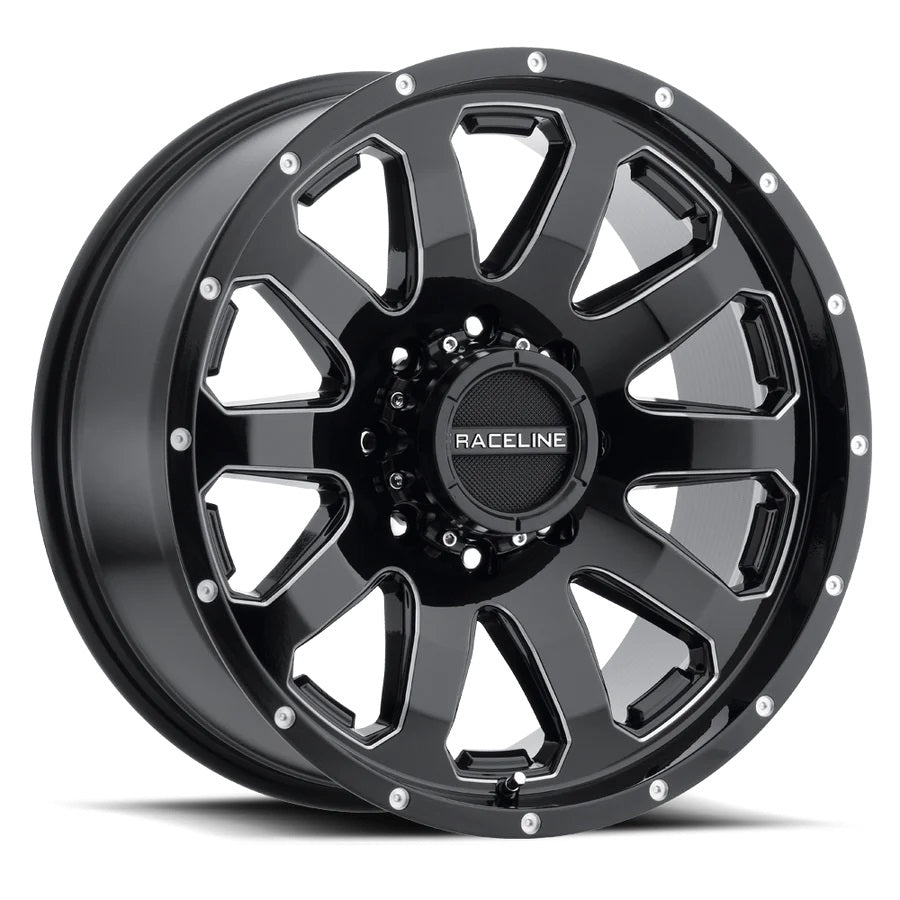 Raceline Wheels レースライン ホイール 938M Enforcer | Gloss Black & Milled