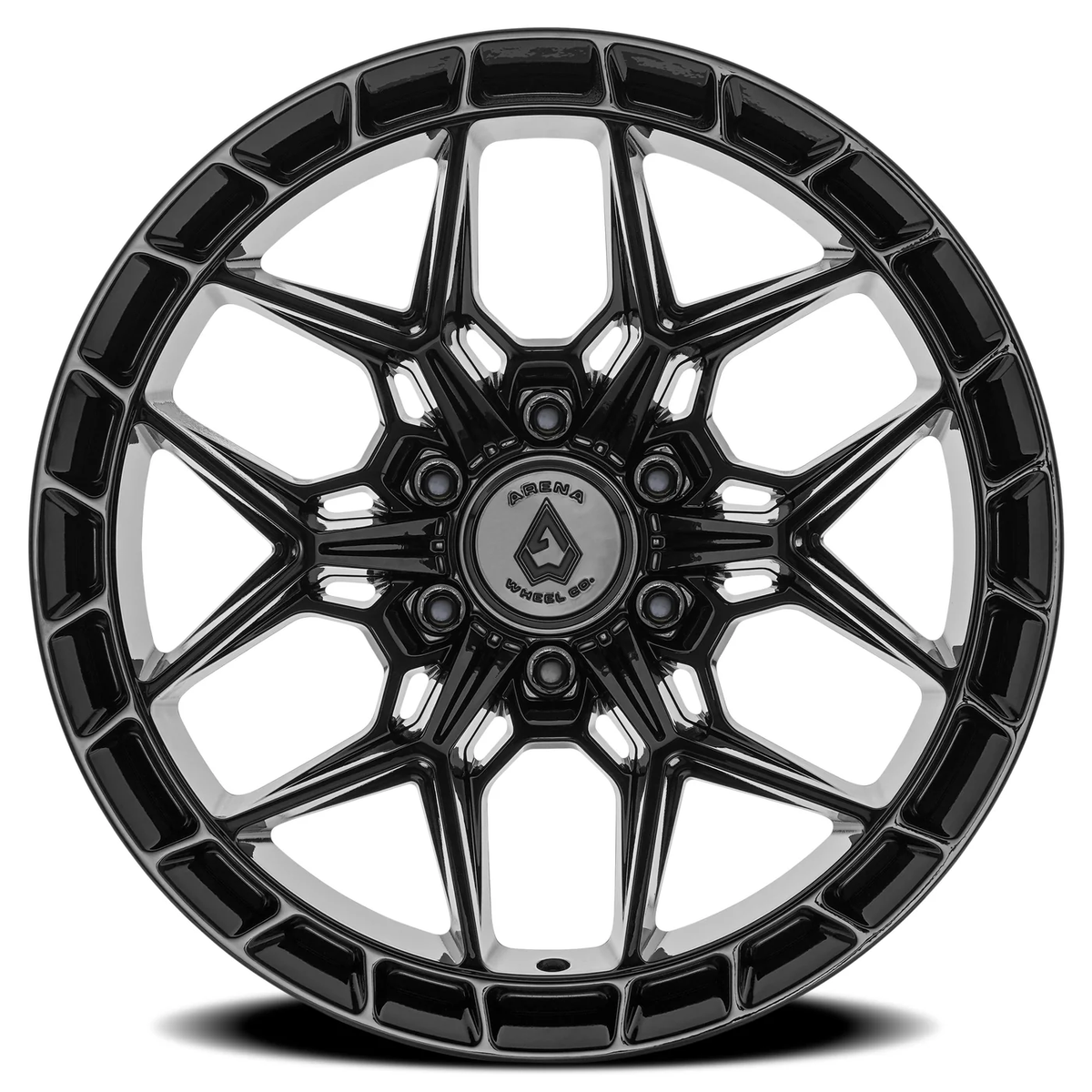 Arena Wheel アリーナ ホイール A133 RAMPAGE | GLOSSY BLACK