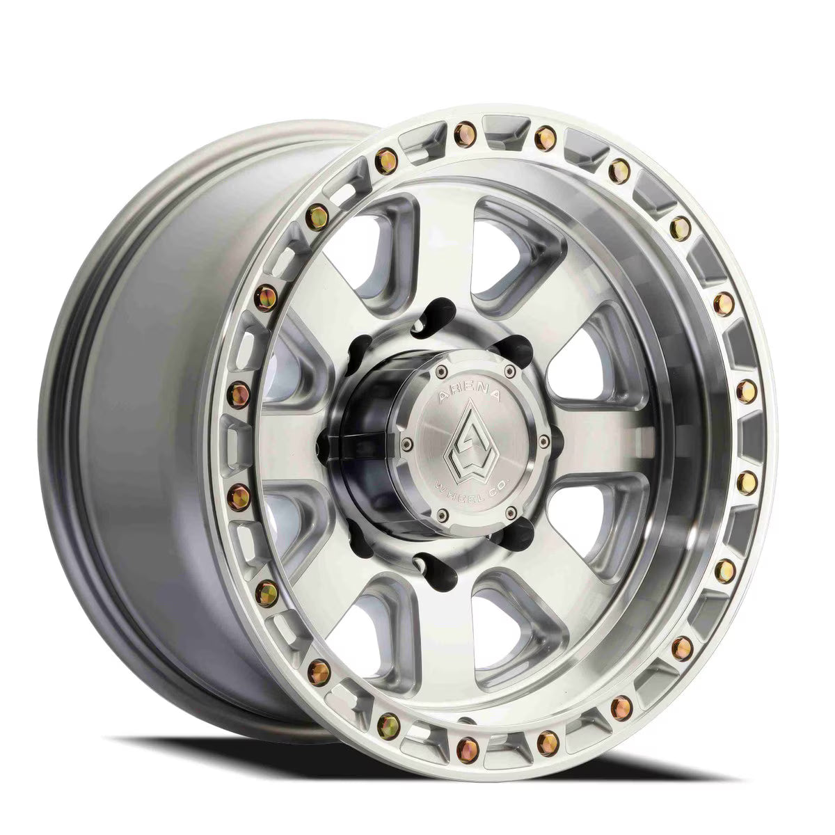 Arena Wheel アリーナ ホイール A148 BANDIT | GLOSS SILVER MACHINED