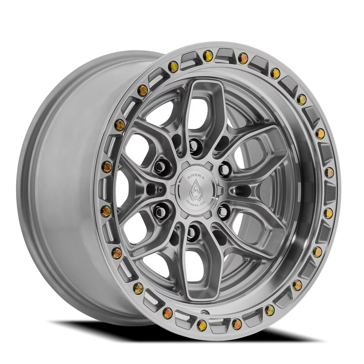 Arena Wheel アリーナ ホイール A142 FURY | GLOSS SILVER MACHINED