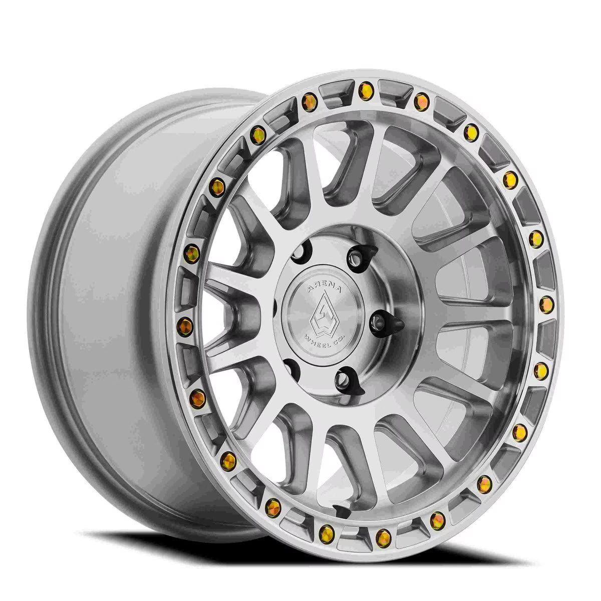 Arena Wheel アリーナ ホイール A144 SPECTOR | GLOSS SILVER MACHINED