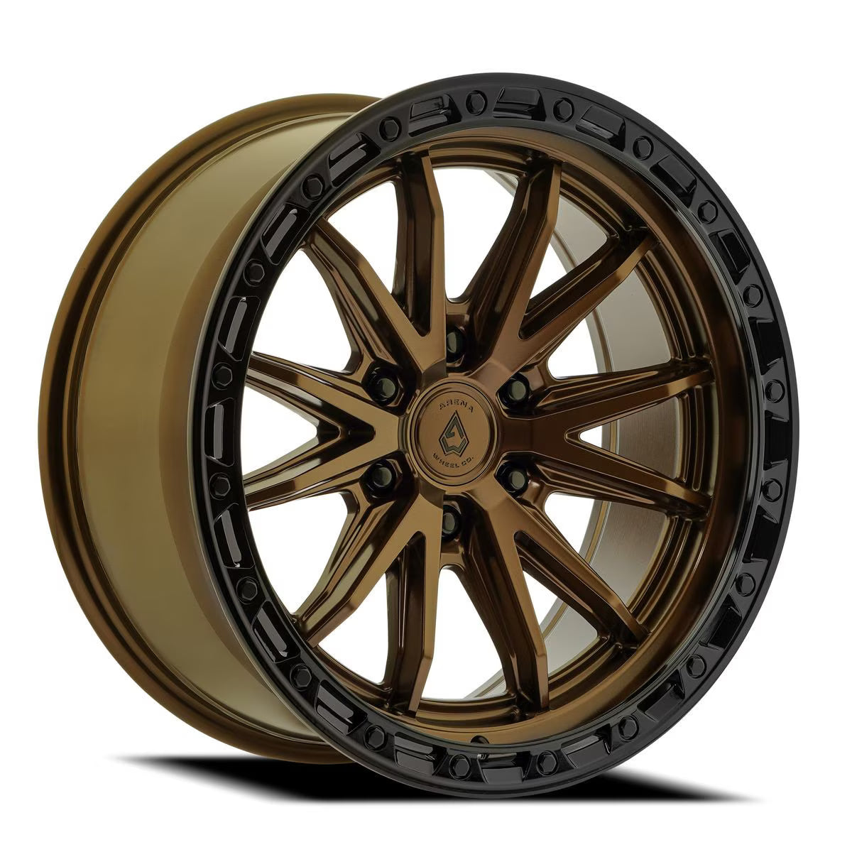 Arena Wheel アリーナ ホイール A135 ATLAS | SMOKED BRONZE CENTER GLOSSY BLACK LIP
