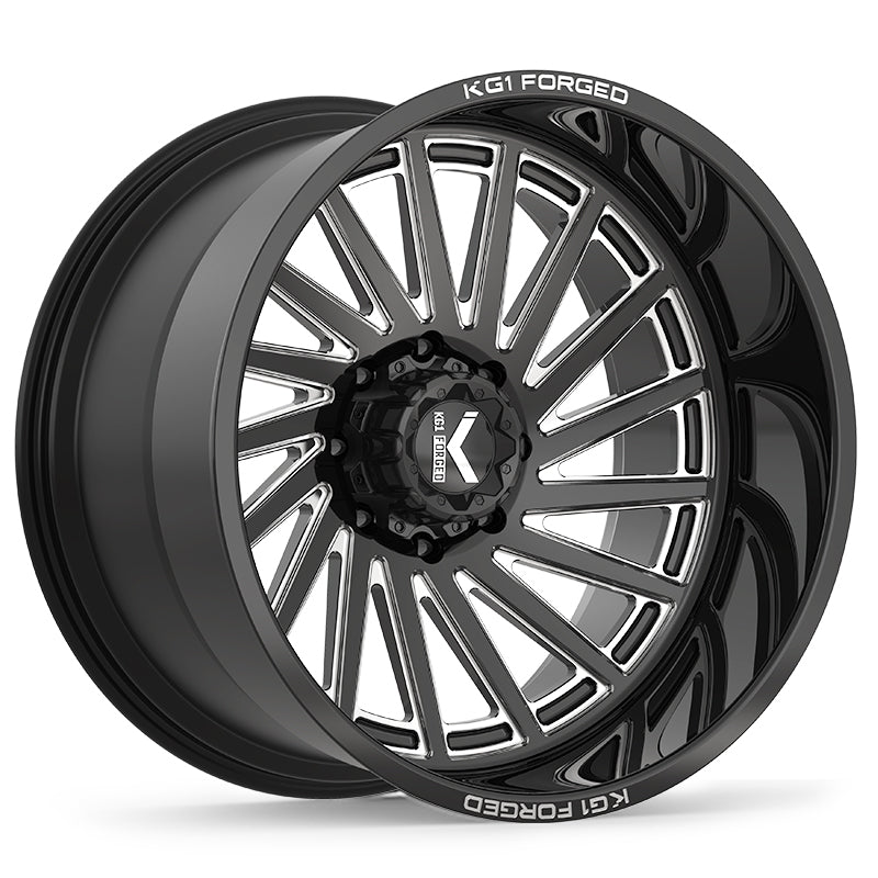 KG1 FORGED ホイール KC006 BOOST | GLOSS BLACK MILLED
