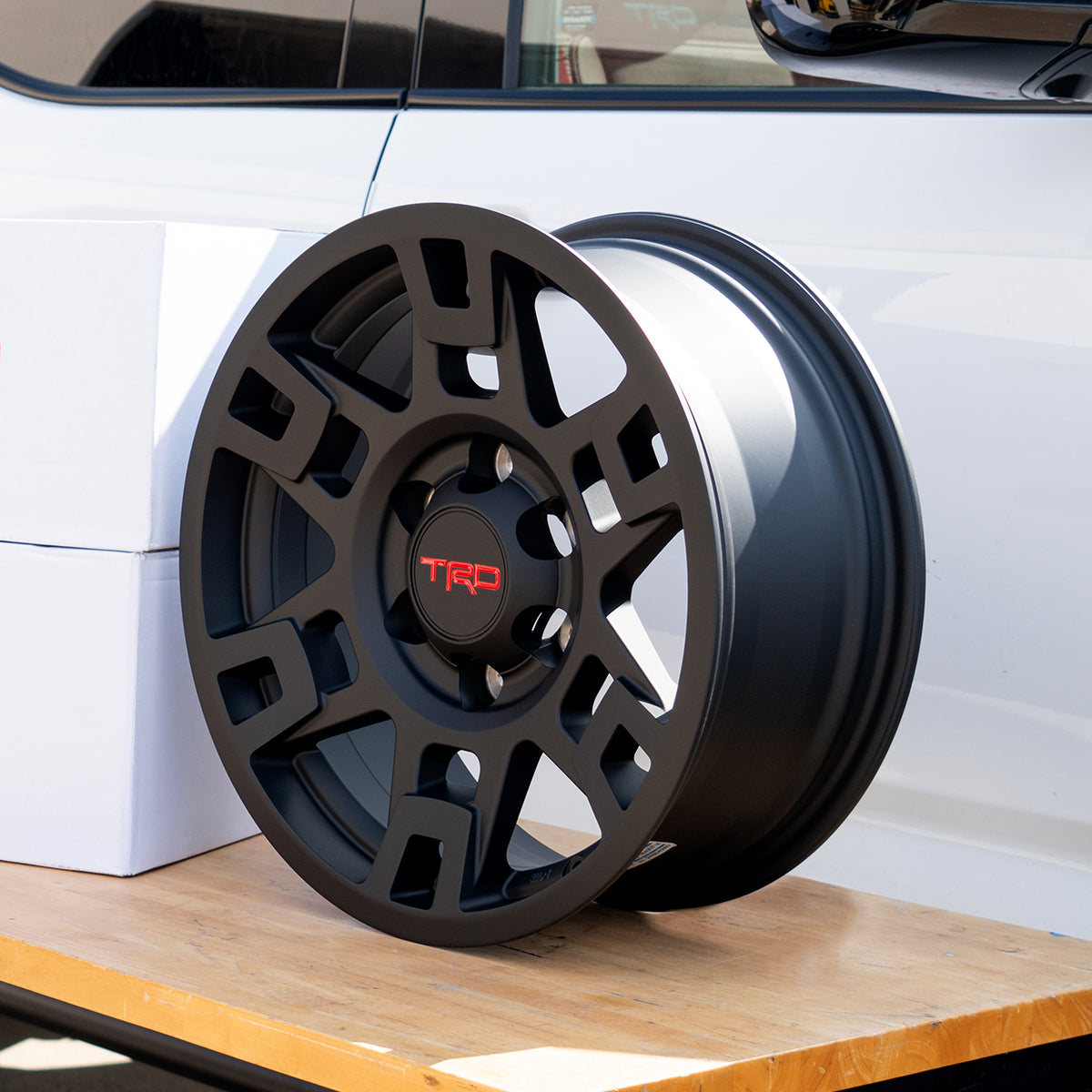 TRD 純正 17インチ ホイール / Matte Black (3rd タンドラ/ランクル250)