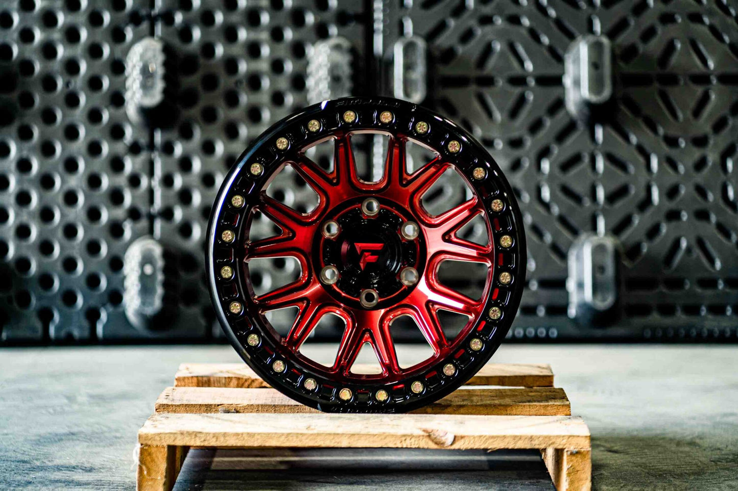 Fittipaldi Off Road FB151R BEADLOCK | METALLIC RED WITH RED TINT