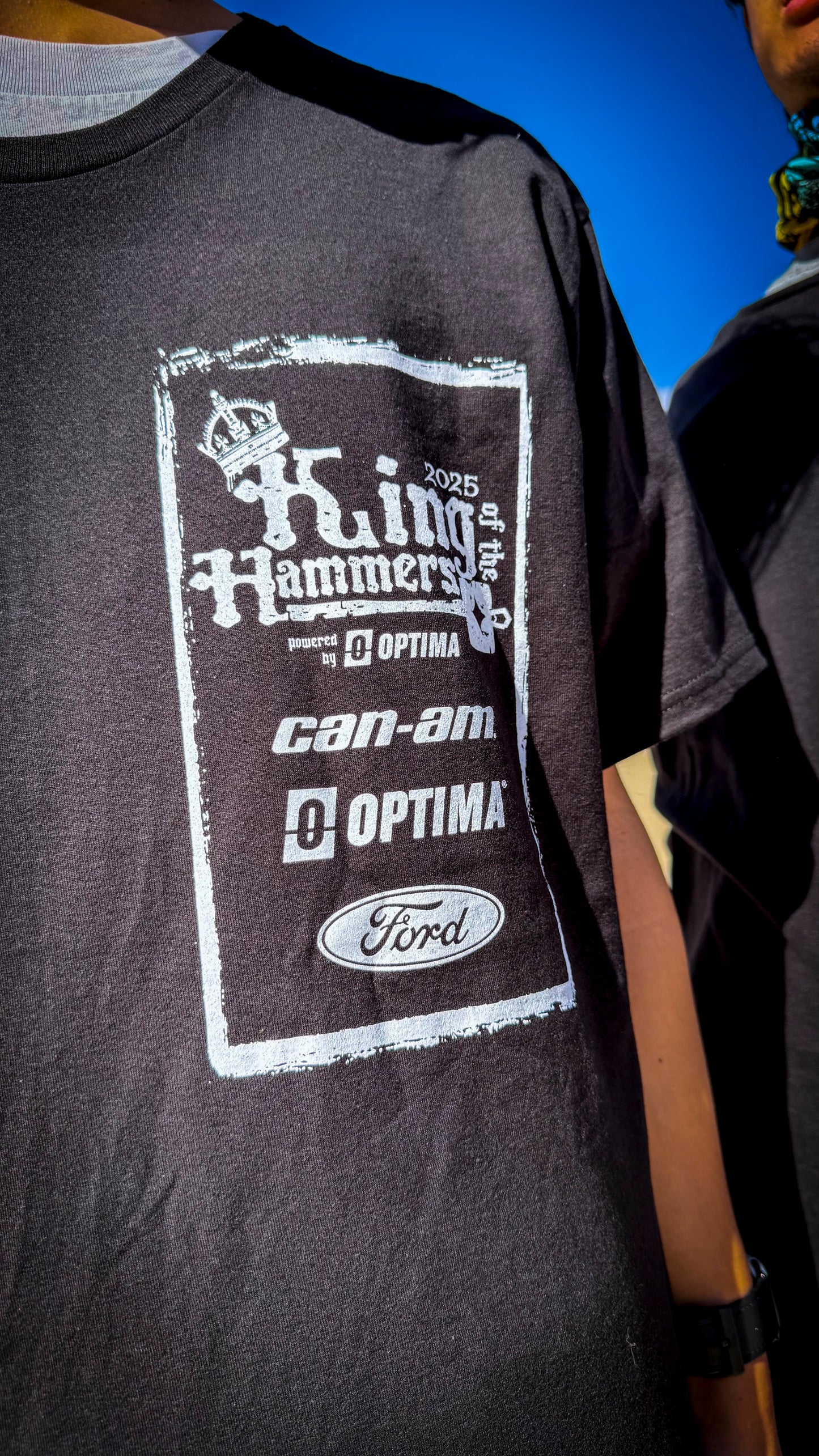 【期間限定】2025 キングオブハマー Tシャツ ステッカー付き 残り2枚!