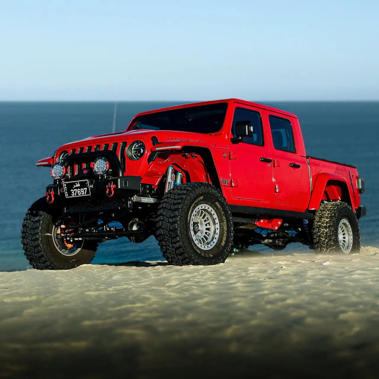 Baja Built バハビルト Maverick Forged Beadlock | Machined Raw (raw ring & black bolts) フォージドホイール