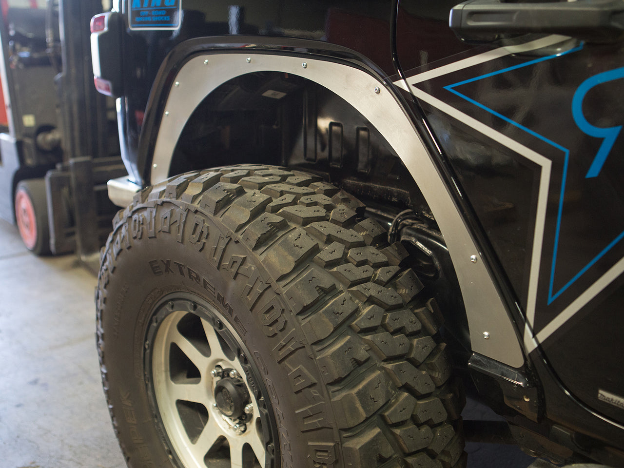 Genright OFF ROAD ジェンライトオフロード フェンダーデリートキット リア (JL)