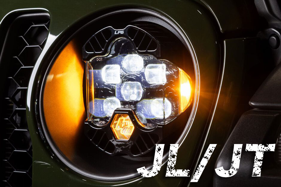 Baja Designs DOT LP6 LED ヘッドライト キット 純正LED/ハロゲン対応 (JL/JT)