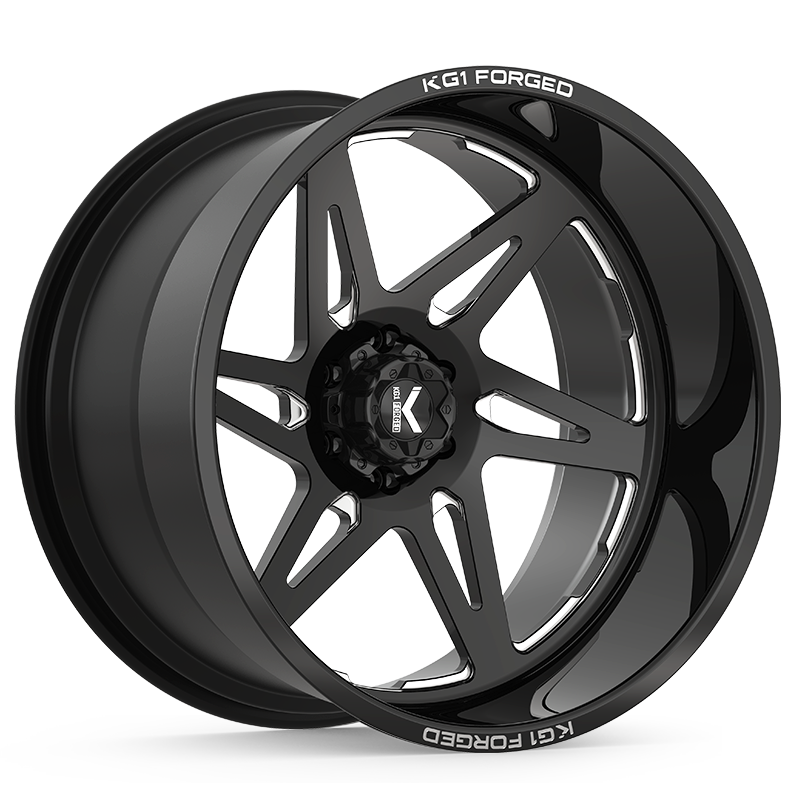 KG1 FORGED ホイール KC004 KALA | GLOSS BLACK MILLED