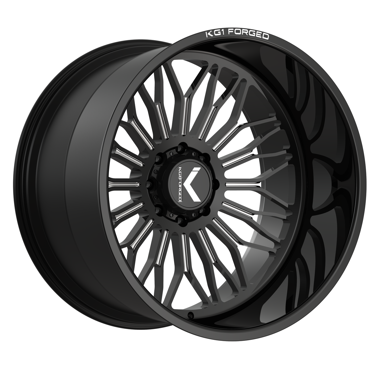 KG1 FORGED ホイール KC023 LEGION | GLOSS BLACK MILLED