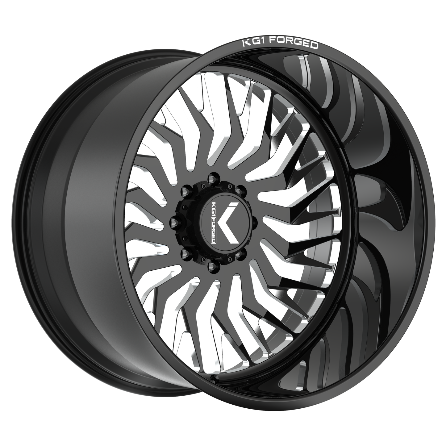 KG1 FORGED ホイール KF063 ELIXIR | GLOSS BLACK MILLED