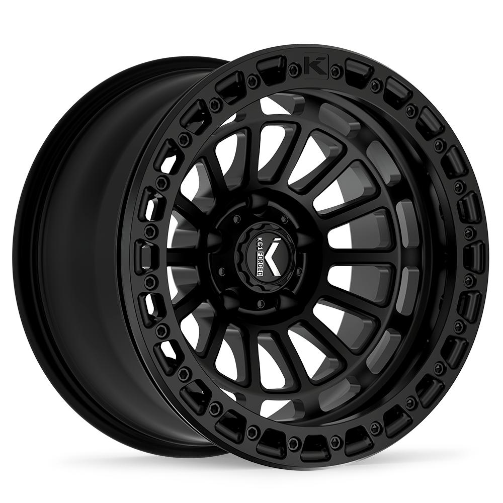 KG1 FORGED ホイール KO600 LIFTER BEADLOCK | TEXTURED MATTE BLACK