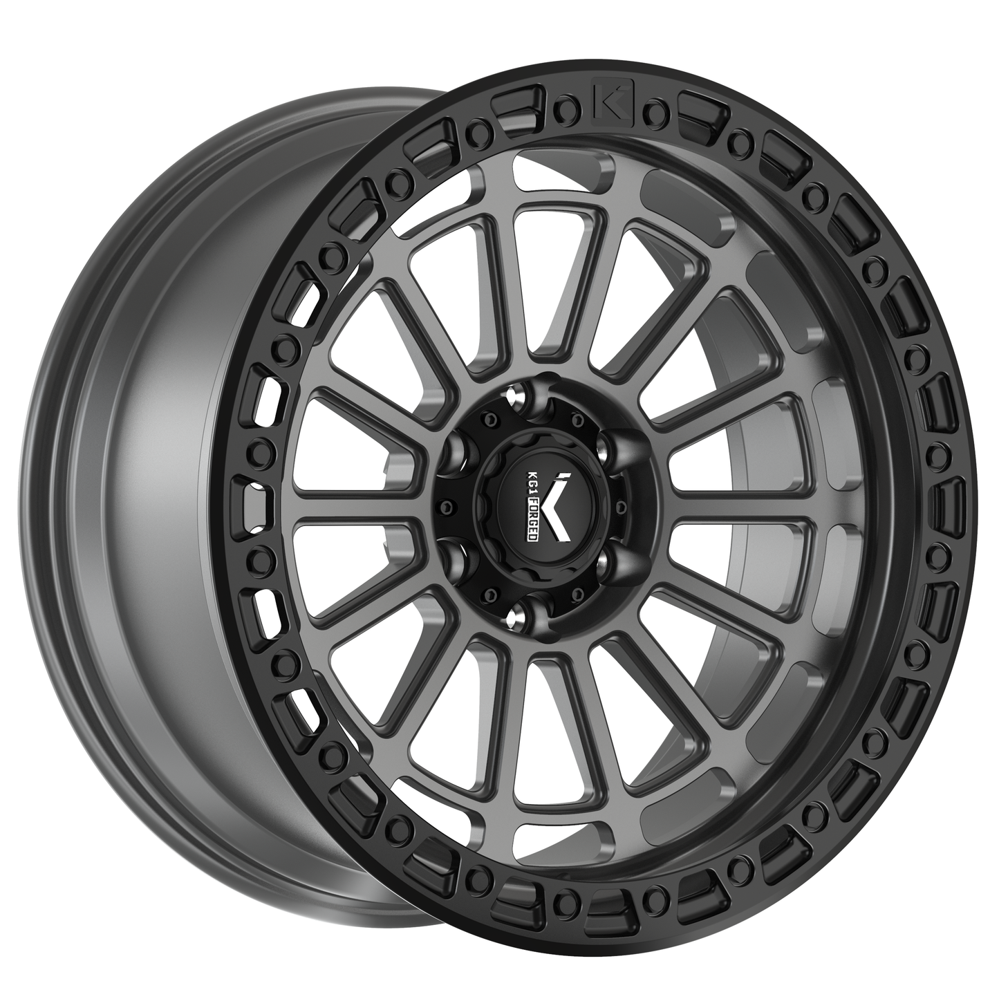 KG1 FORGED ホイール KO620F LIFTER | MATTE ANTHRACITE BLACK RING