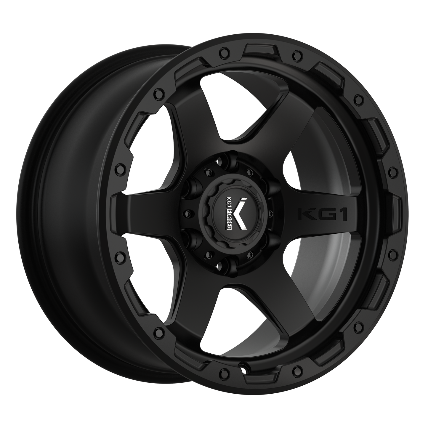KG1 FORGED ホイール KO920F LAUNCH | MATTE BLACK BLACK RING