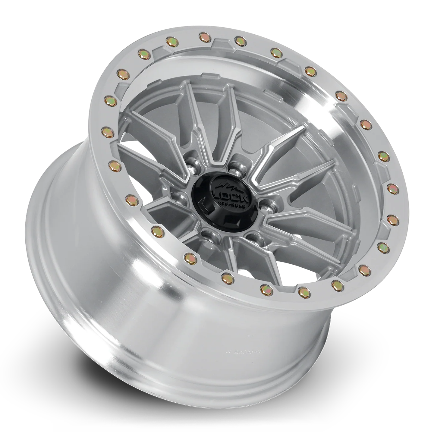 Lock Off Road Wheels ロックオフロード ホイール KRAWLER | Machined w/ Clear Coat