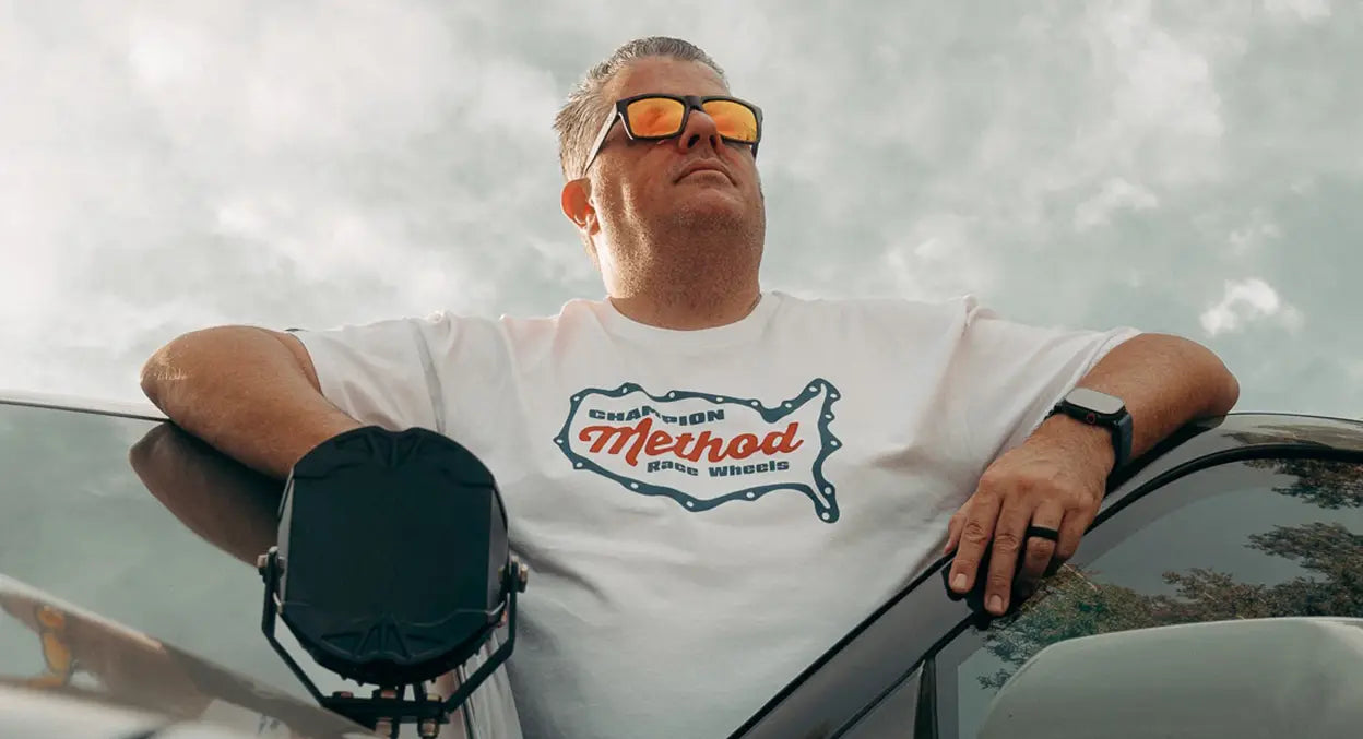 Method Race Wheels Gasket Tシャツ White