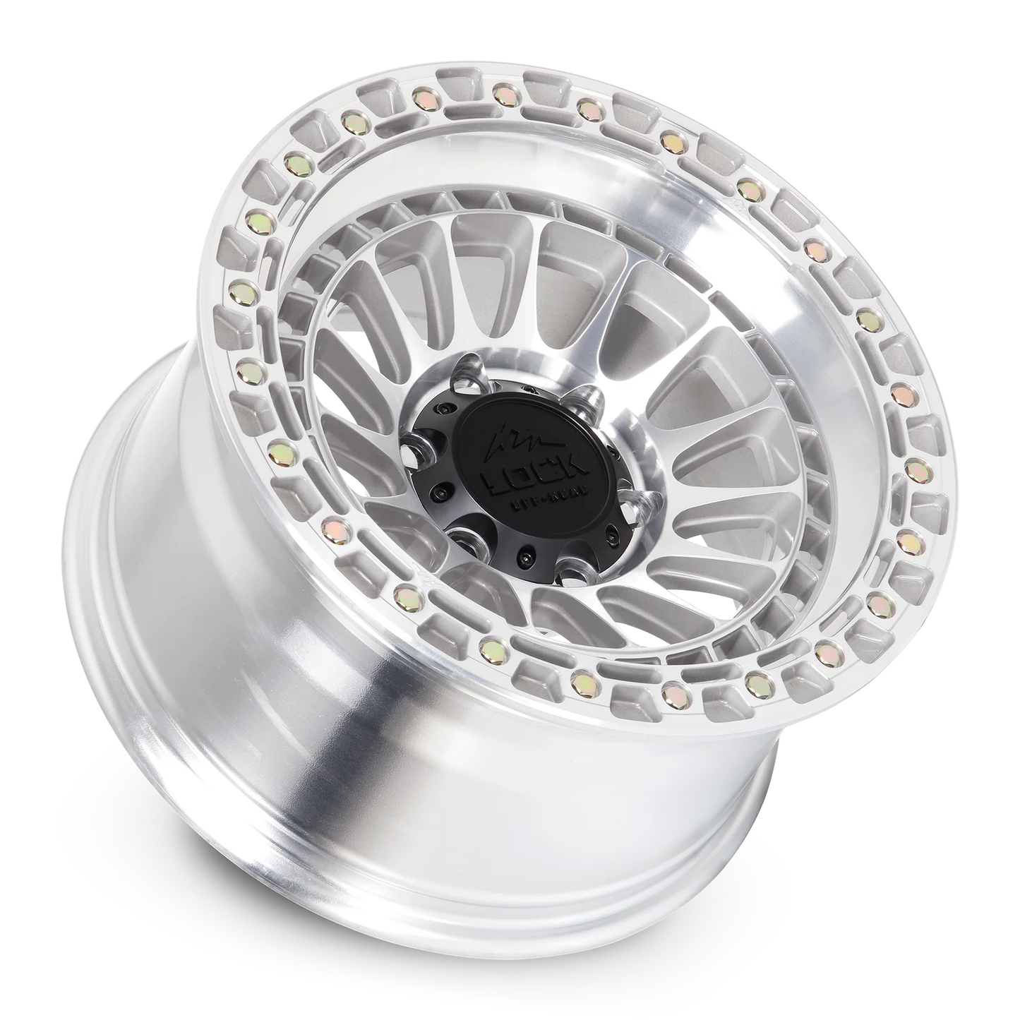 Lock Off Road Wheels ロックオフロード ホイール MOJAVE | Machined w/ Clear Coat