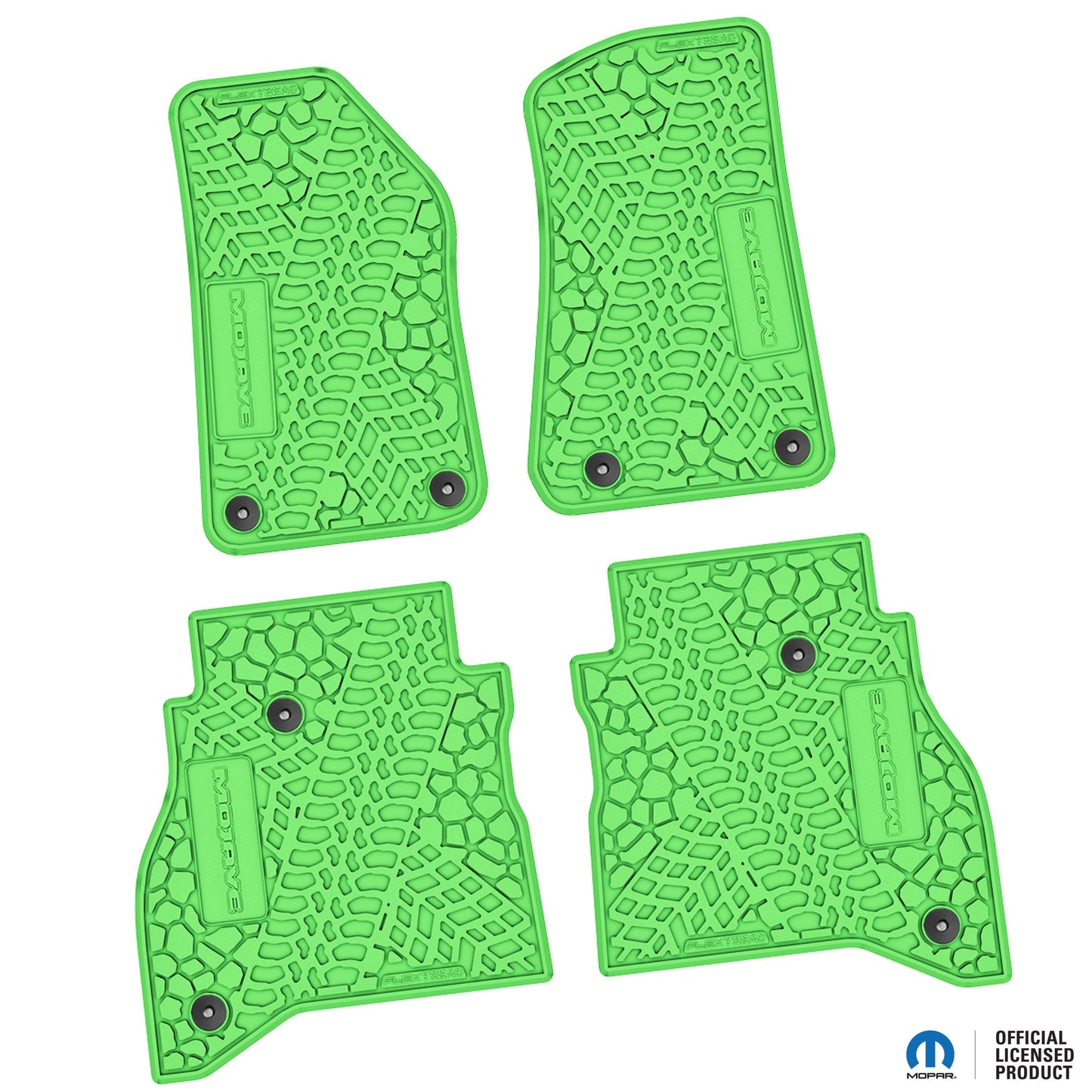 Flex Tread JT専用 フロアマット (フロント&リア) | MOJAVE ロゴ入り