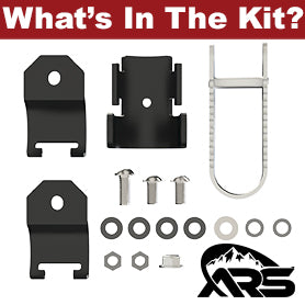 Adventure Rack Systems 2" Rocklander フープ フリップ ステップ