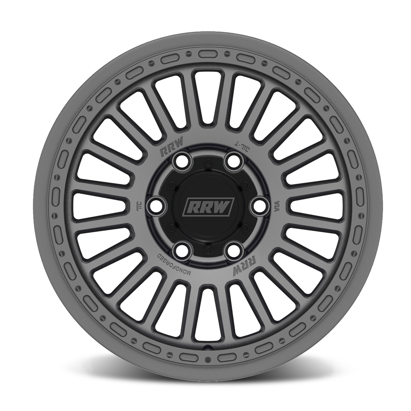 RRW リレーションレースホイール RG6-H Hybrid MonoForged Wheel | Matte Gunmetal