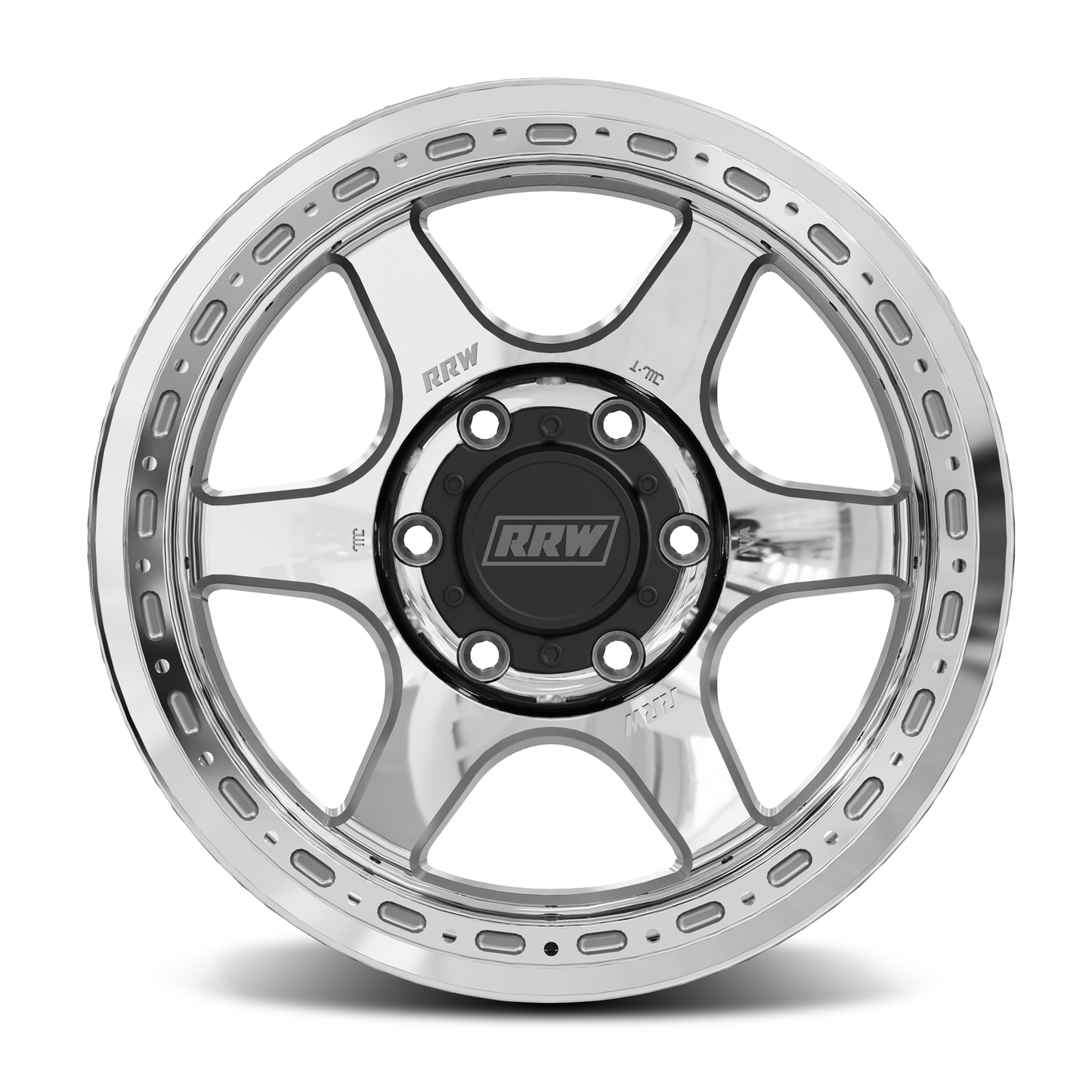 RRW リレーションレースホイール RR2-H FLOW FORM Hybrid Beadlock | Brushed Aluminum