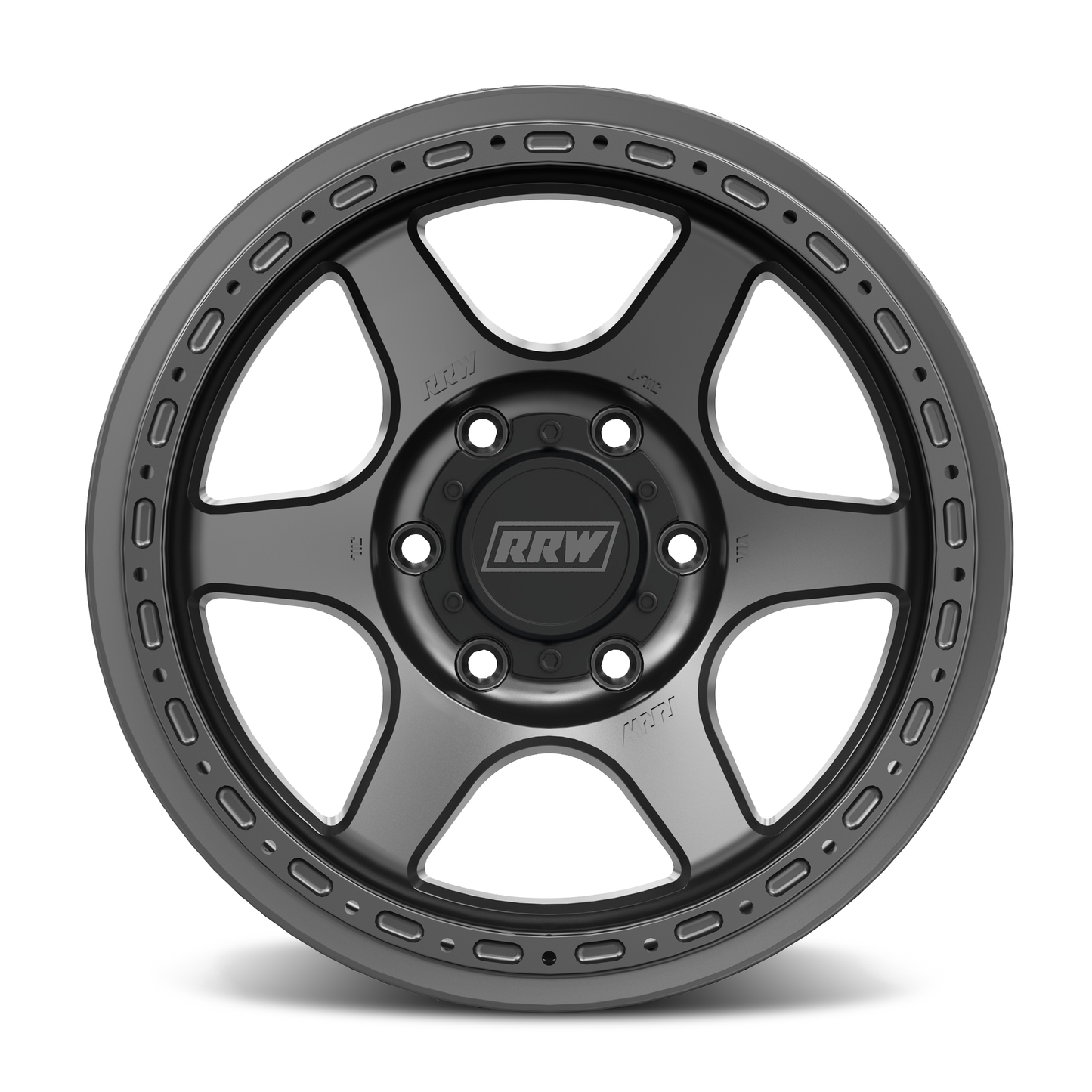 RRW リレーションレースホイール RR2-H FLOW FORM Hybrid Beadlock | Matte Gunmetal