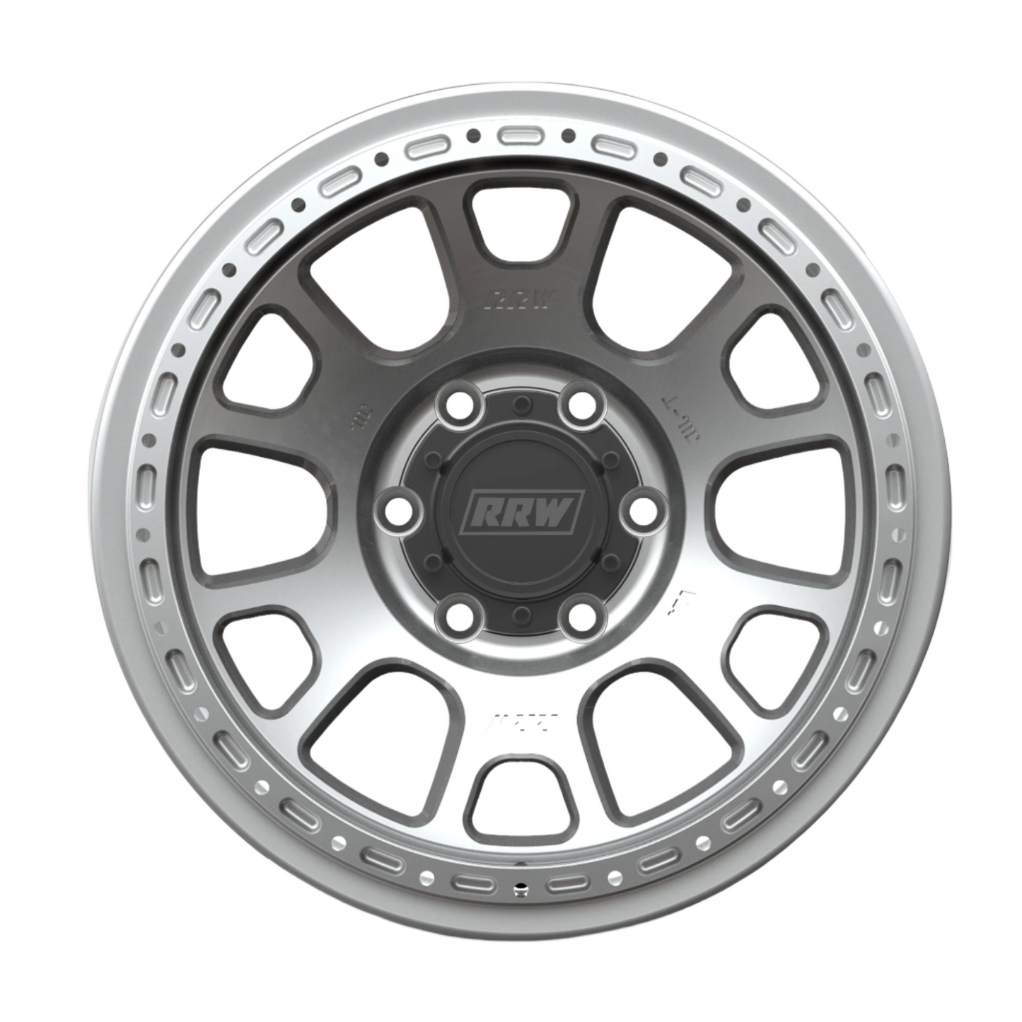 RRW リレーションレースホイール RR5-H FLOW FORM Hybrid Beadlock | Brushed Aluminum