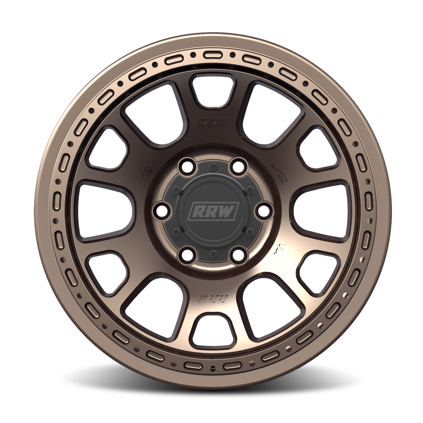 RRW リレーションレースホイール RR5-H FLOW FORM Hybrid Beadlock | Matte Bronze
