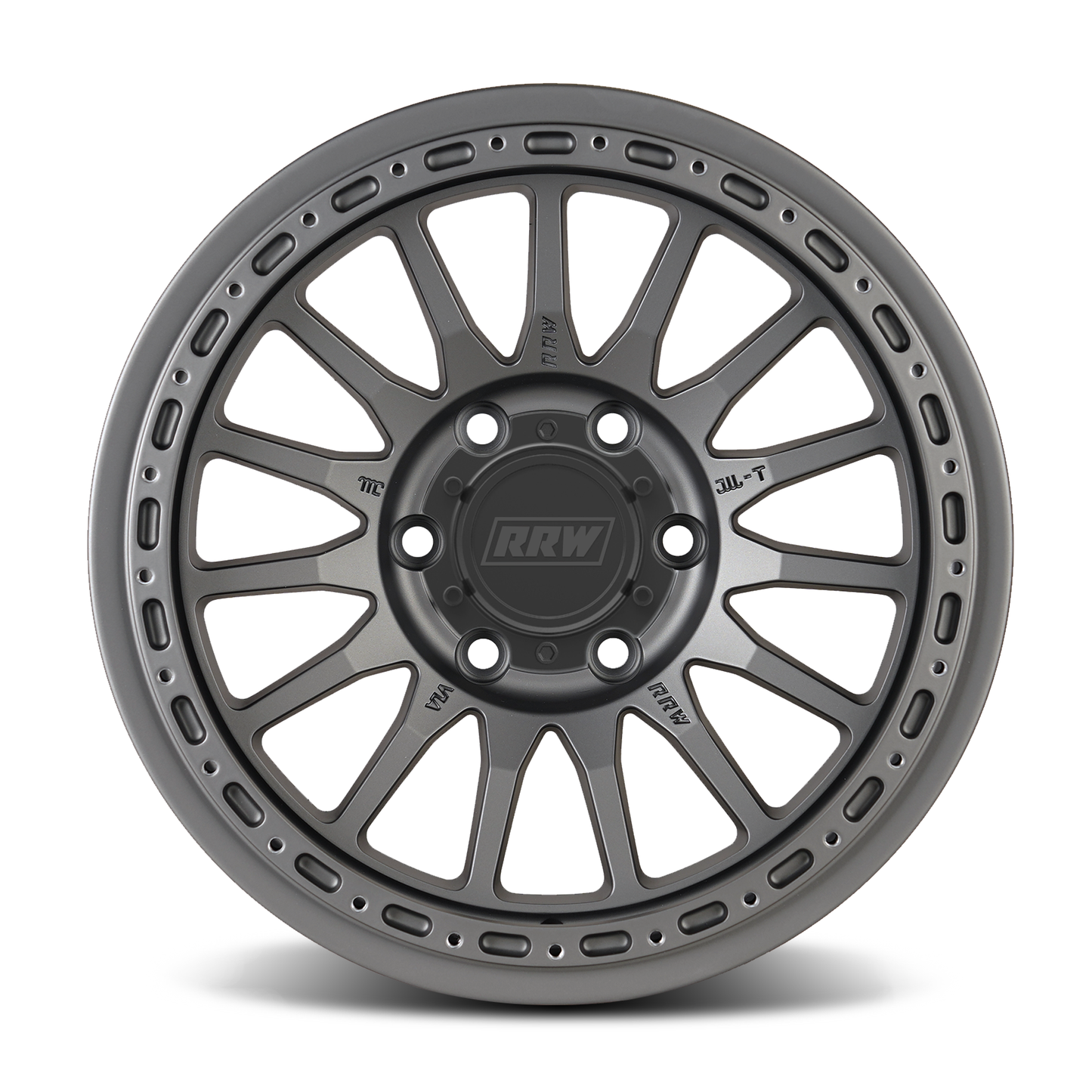 RRW リレーションレースホイール RR7-H FLOW FORM Hybrid Beadlock Wheel | Matte Gunmetal
