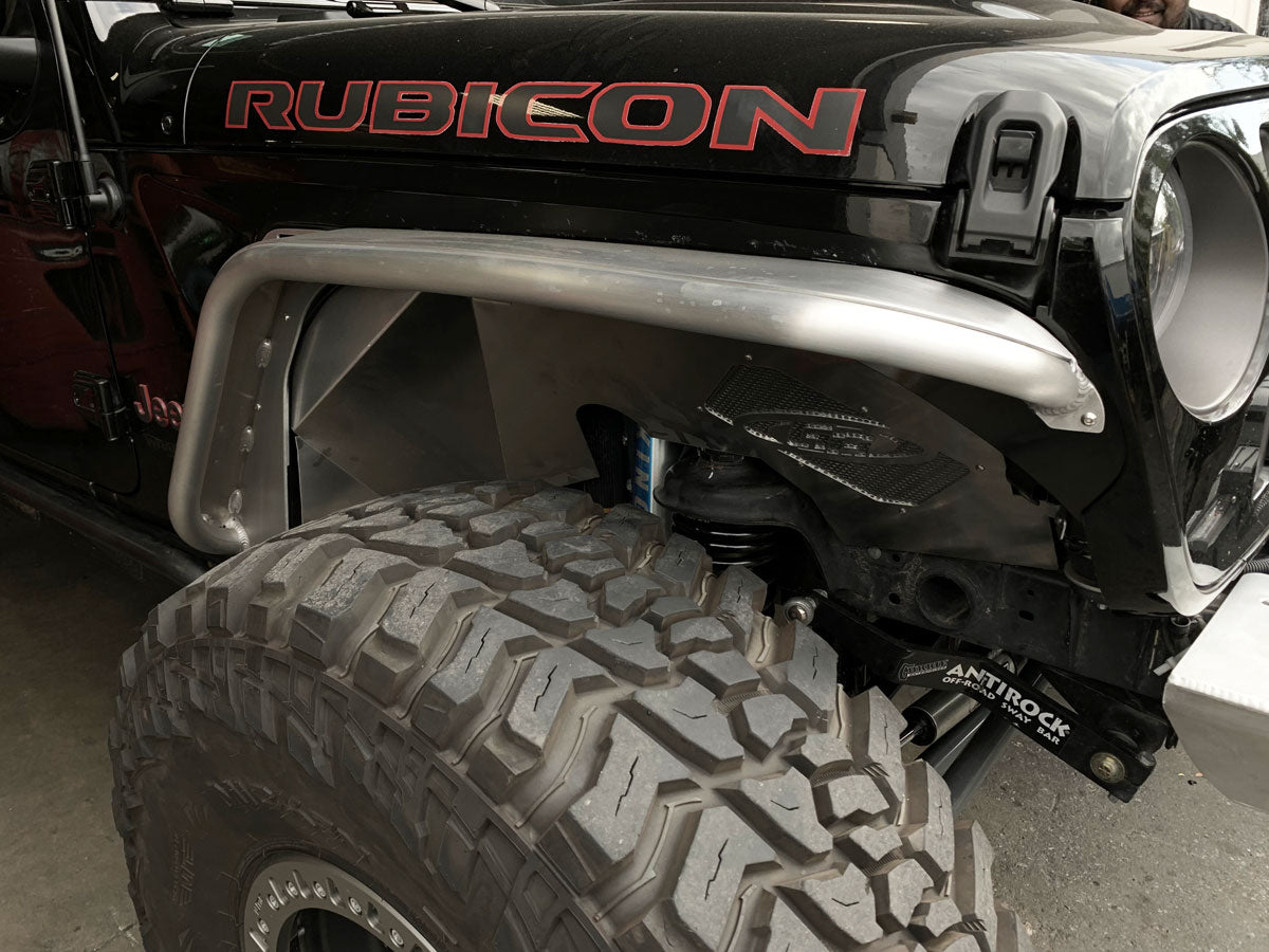 GenRight Off Road ジェンライトオフロード アルミニウム インナーフェンダー フロントセット (JL/JT)