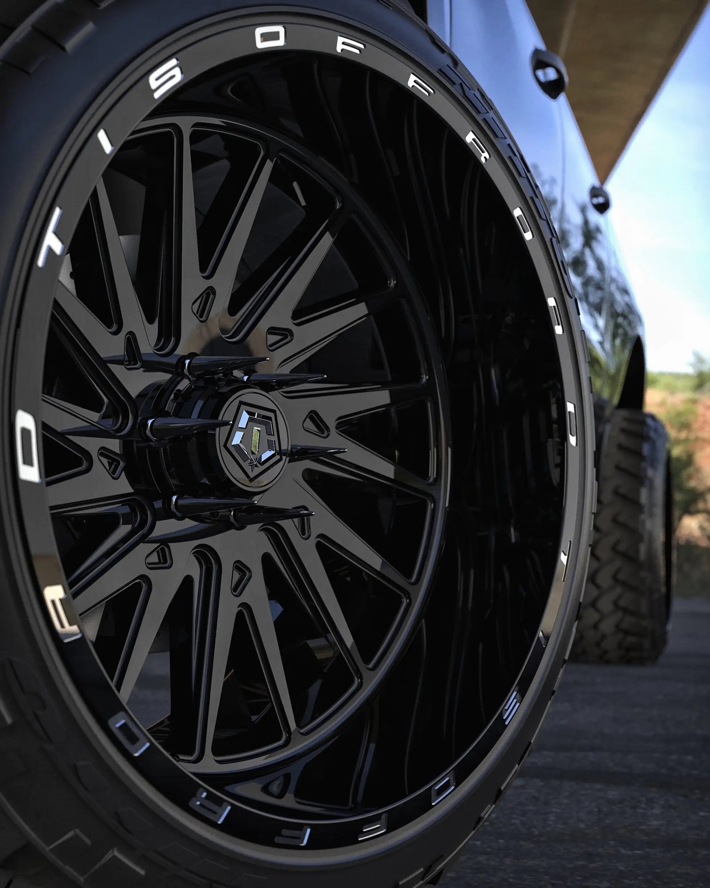 TIS Offroad Wheels TIS オフロード ホイール 547B | GLOSS BLACK